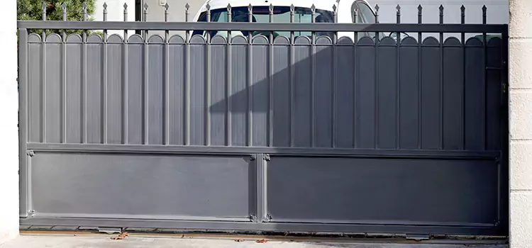 Metal Driveway Gate Installation Selden